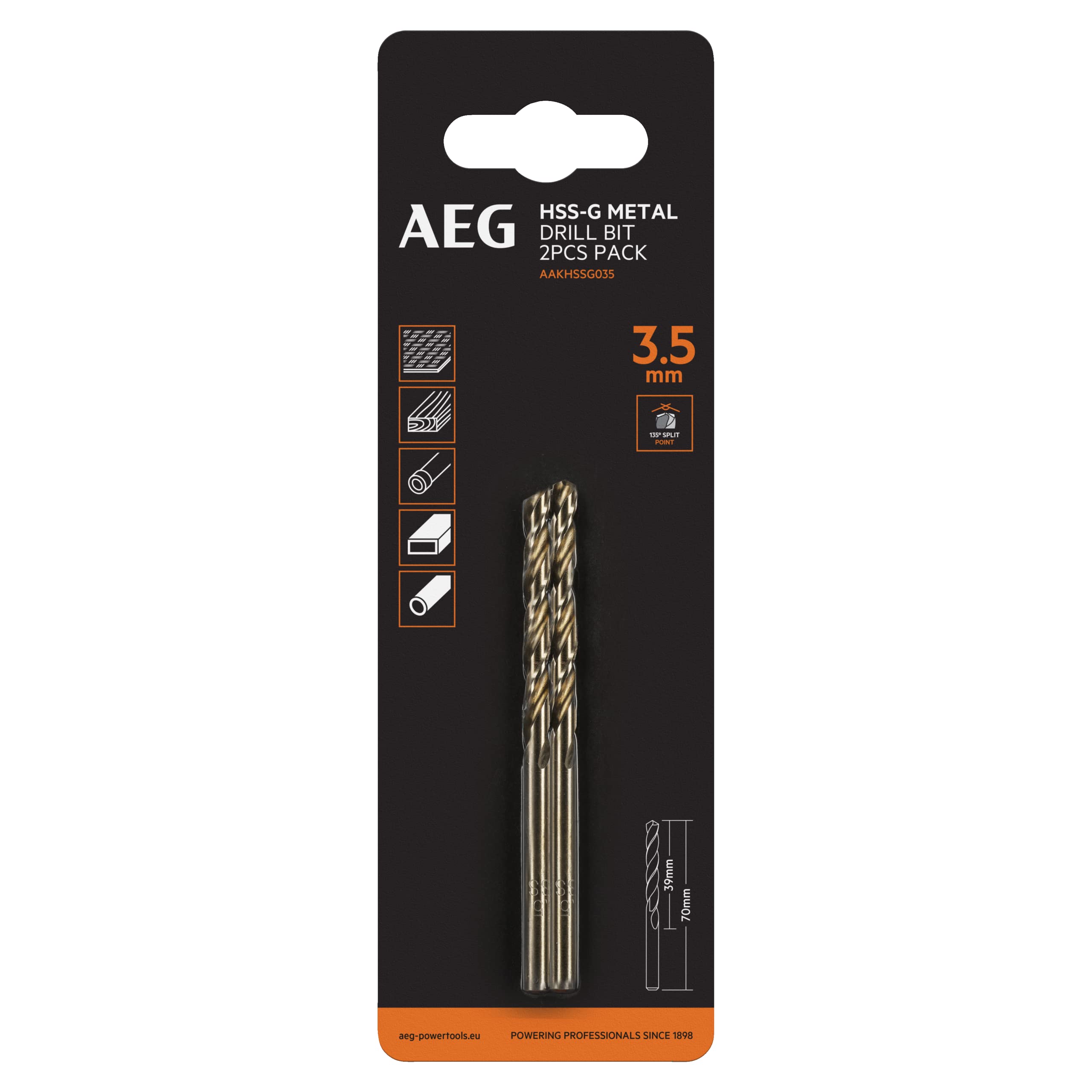aeg-aakhssg035-forets-m-taux-hss-g-din338-3-5-mm-lot-de-2-pointe-135-rivets-3-2- image 2