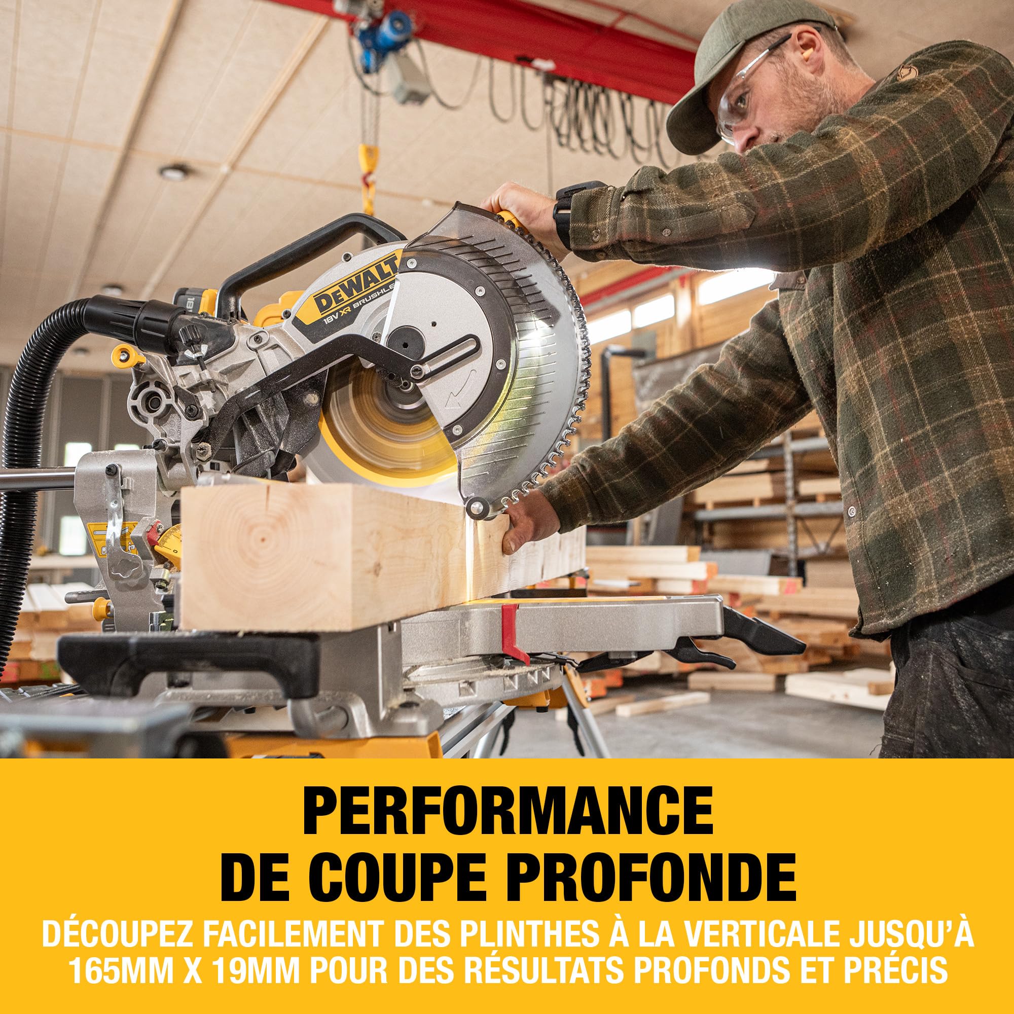 dewalt-dcs782n-xj-scie-onglet-18v-xr-305mm-brushless-coupe-transversale-90-x-310 image 4