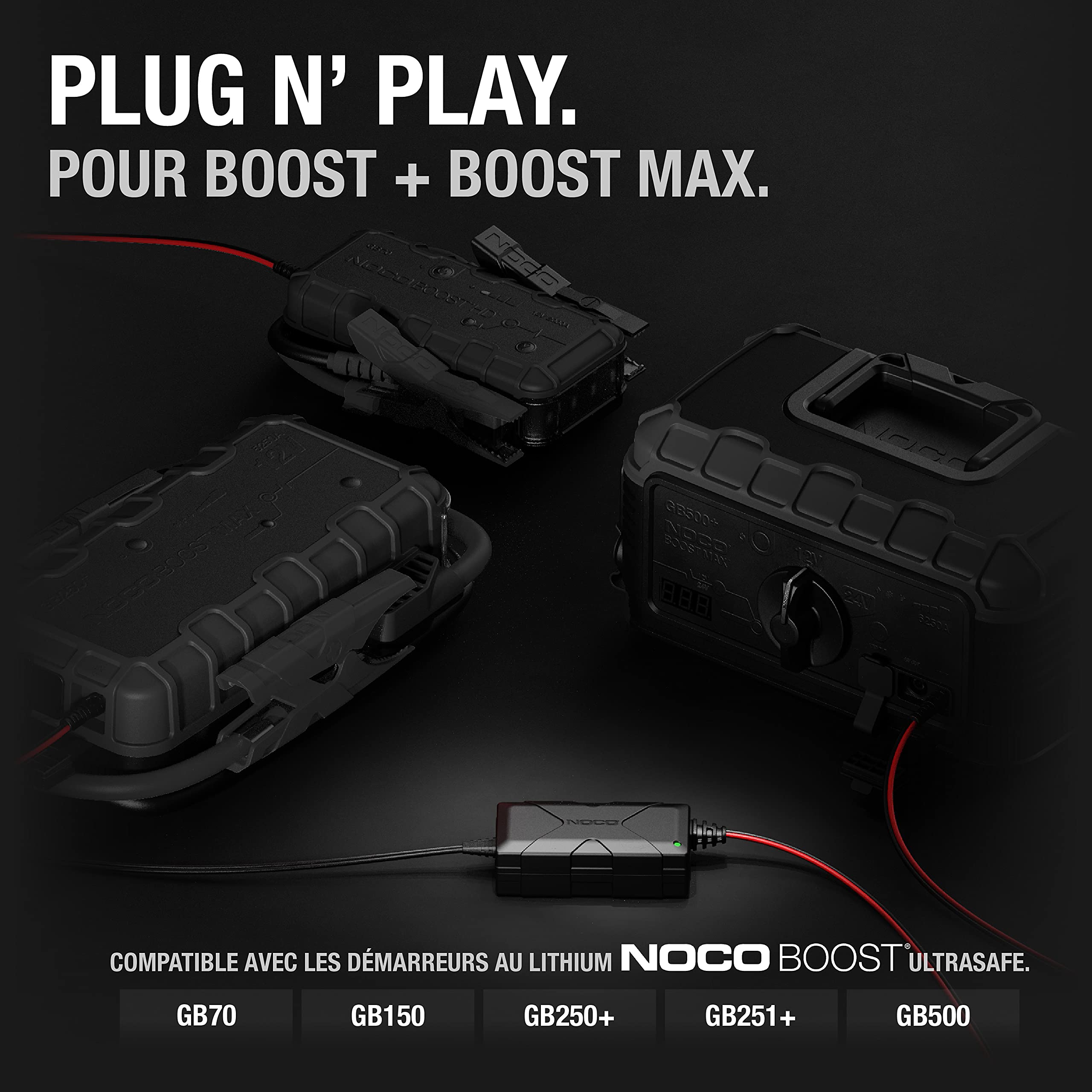 noco-xgc4-adaptateur-secteur-56-w-pour-d-marreurs-lithium-genius-boost-gb70-et-g image 6