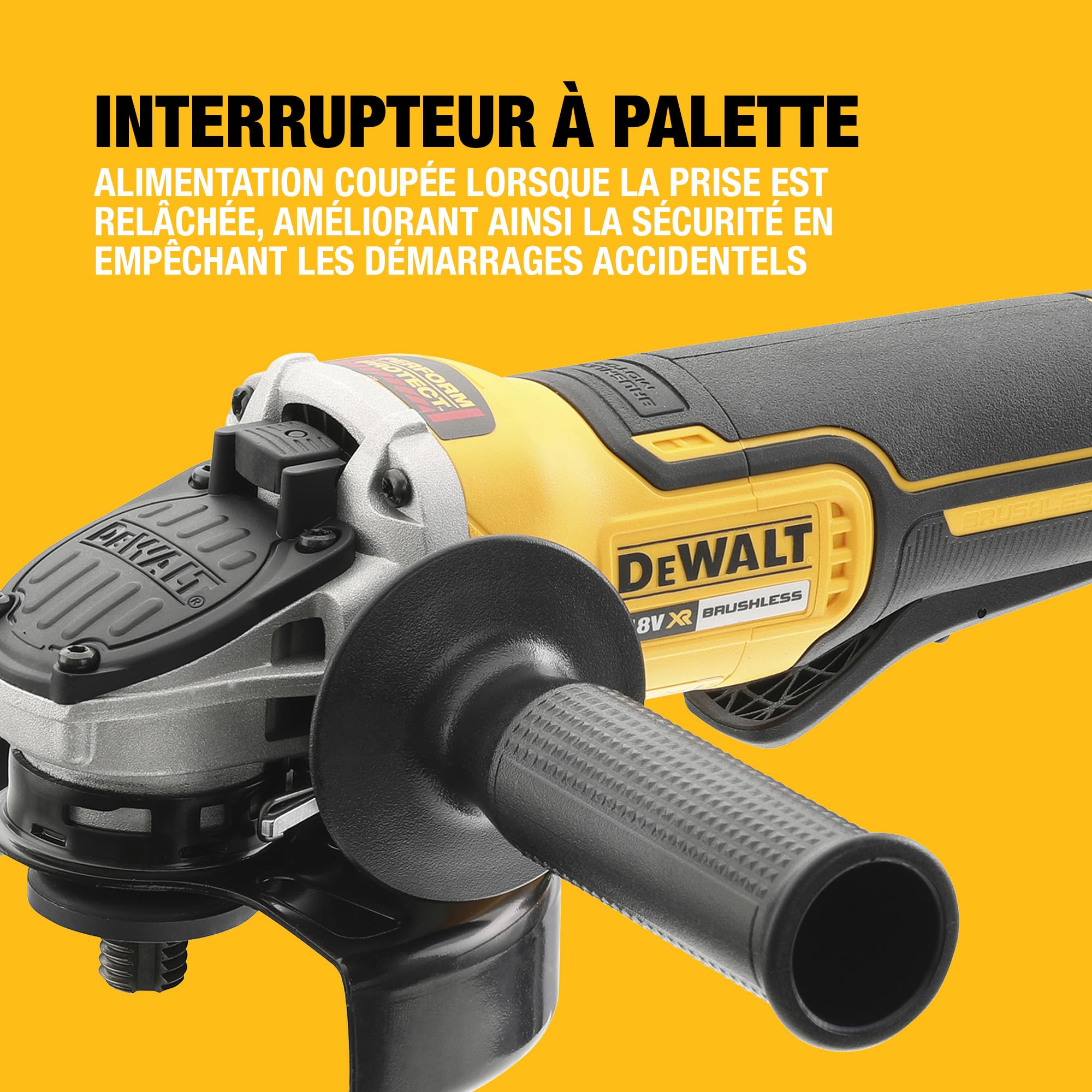 dewalt-dcg406nt-xj-meuleuse-d-angle-xr-18v-brushless-125mm-interrupteur-palette- image 8