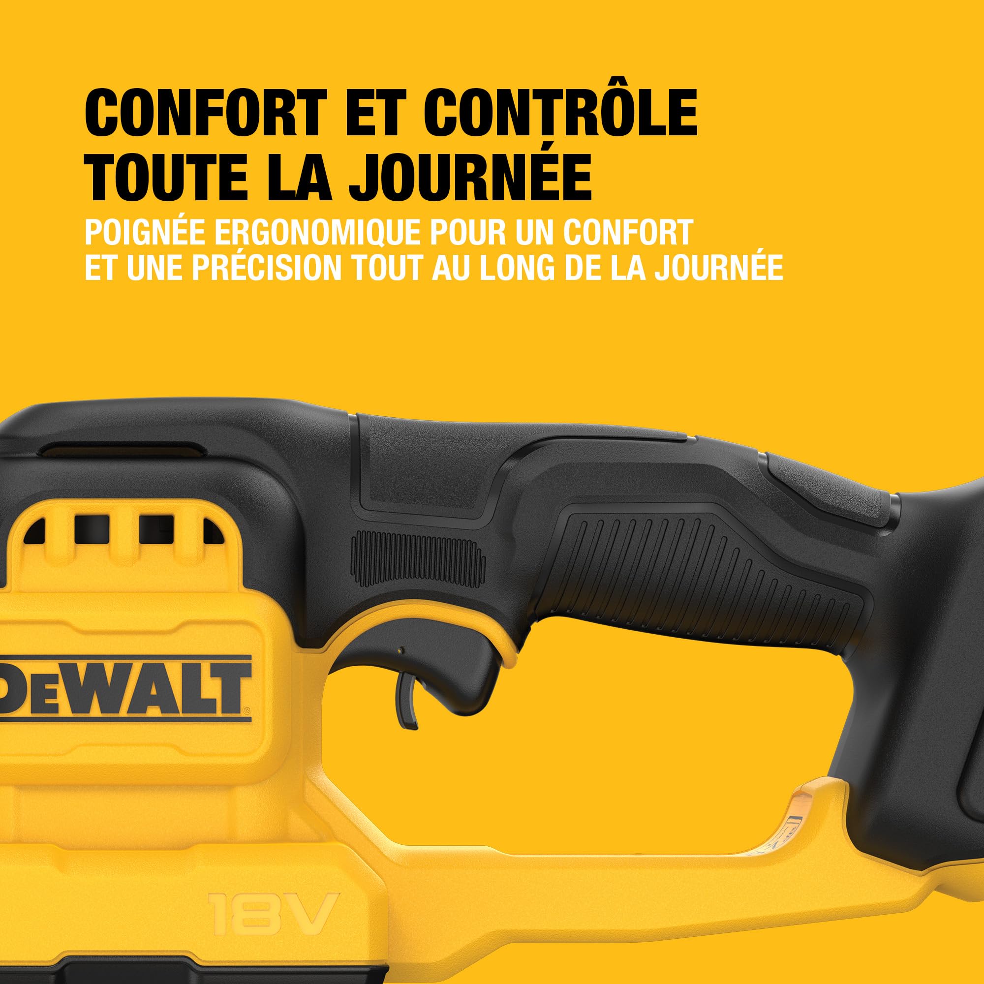 dewalt-dcmht520n-xj-taille-haie-compact-18v-xr-20-cm-avec-gaine-de-protection-de image 3