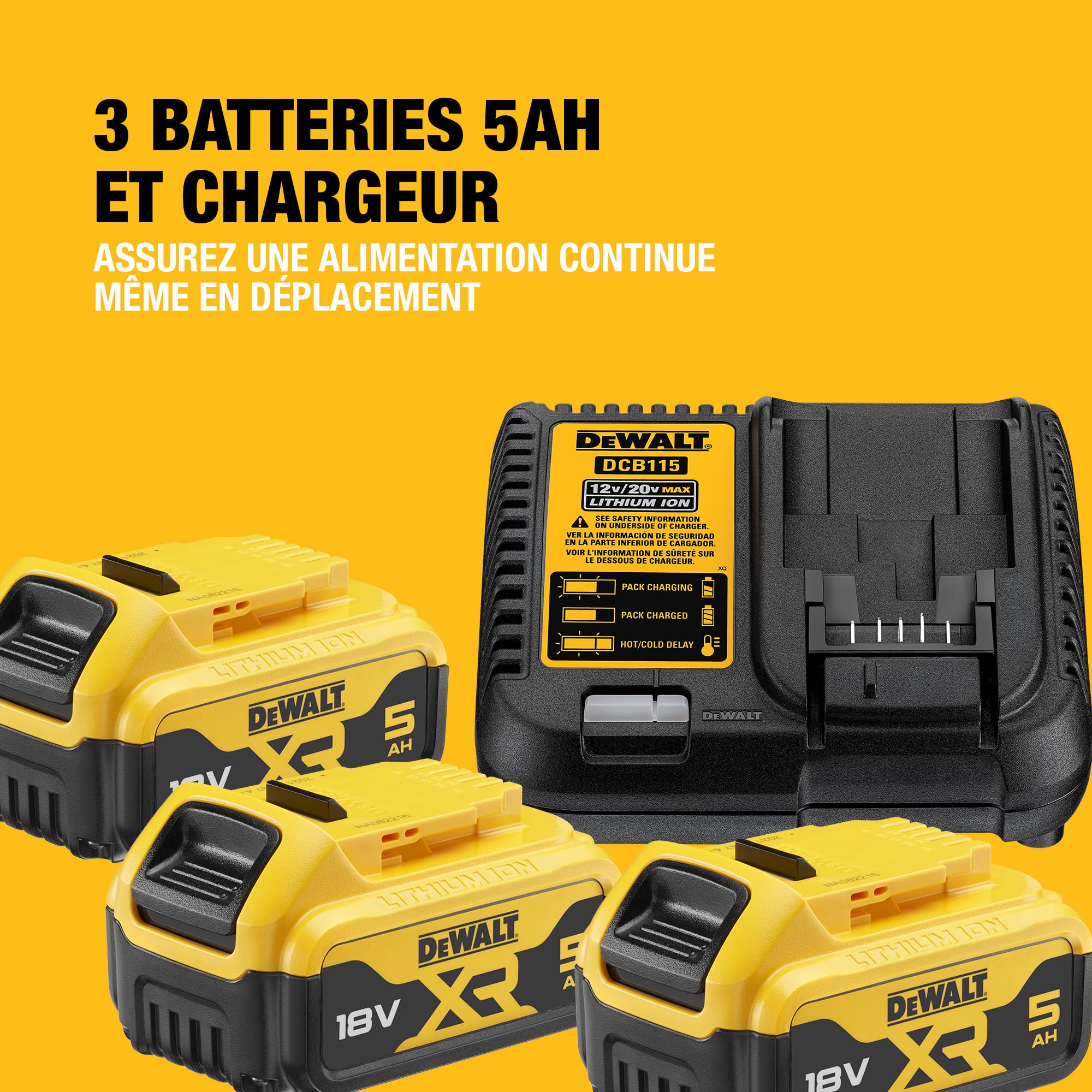 dewalt-dck551p3t-qw-pack-5-outils-xr-18-v-perceuse-visseuse-dcd791-visseuse-choc image 8