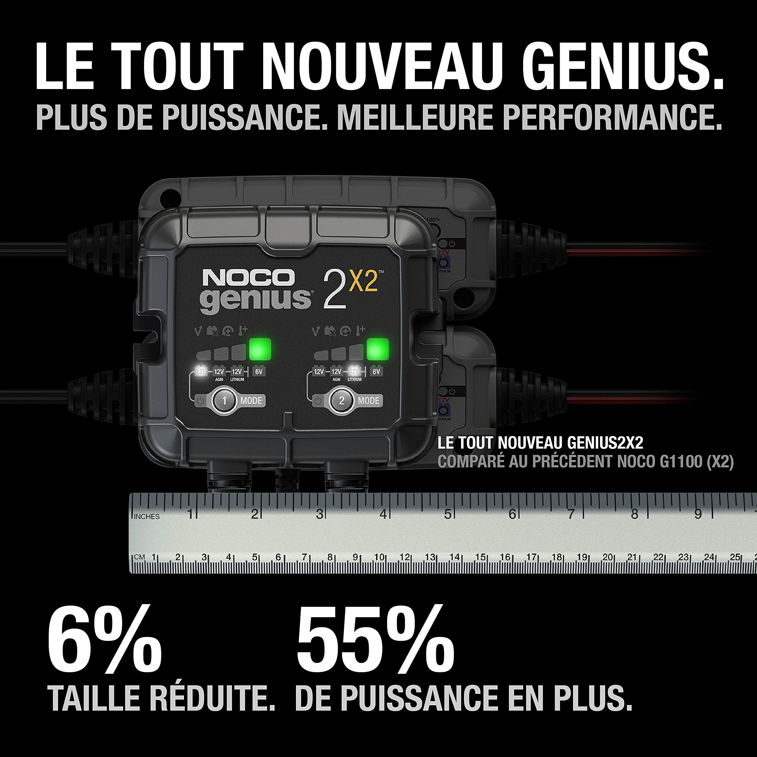 noco-genius2x2-chargeur-de-batterie-double-banc-4a-2x2a-6v-12v-mainteneur-d-sulf image 6