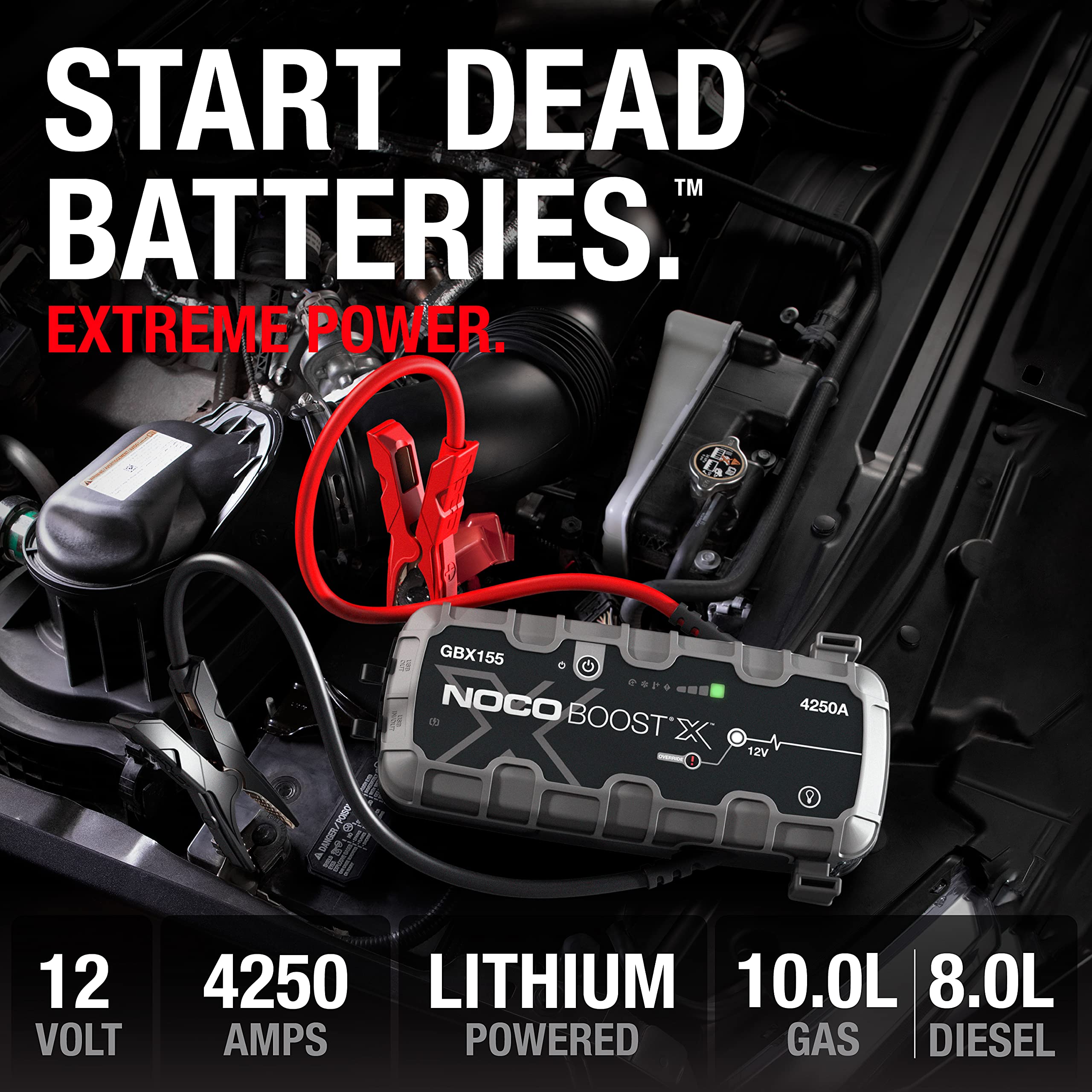 noco-boost-x-gbx155-booster-de-d-marrage-lithium-ultrasafe-4250a-12v-powerbank-u image 2