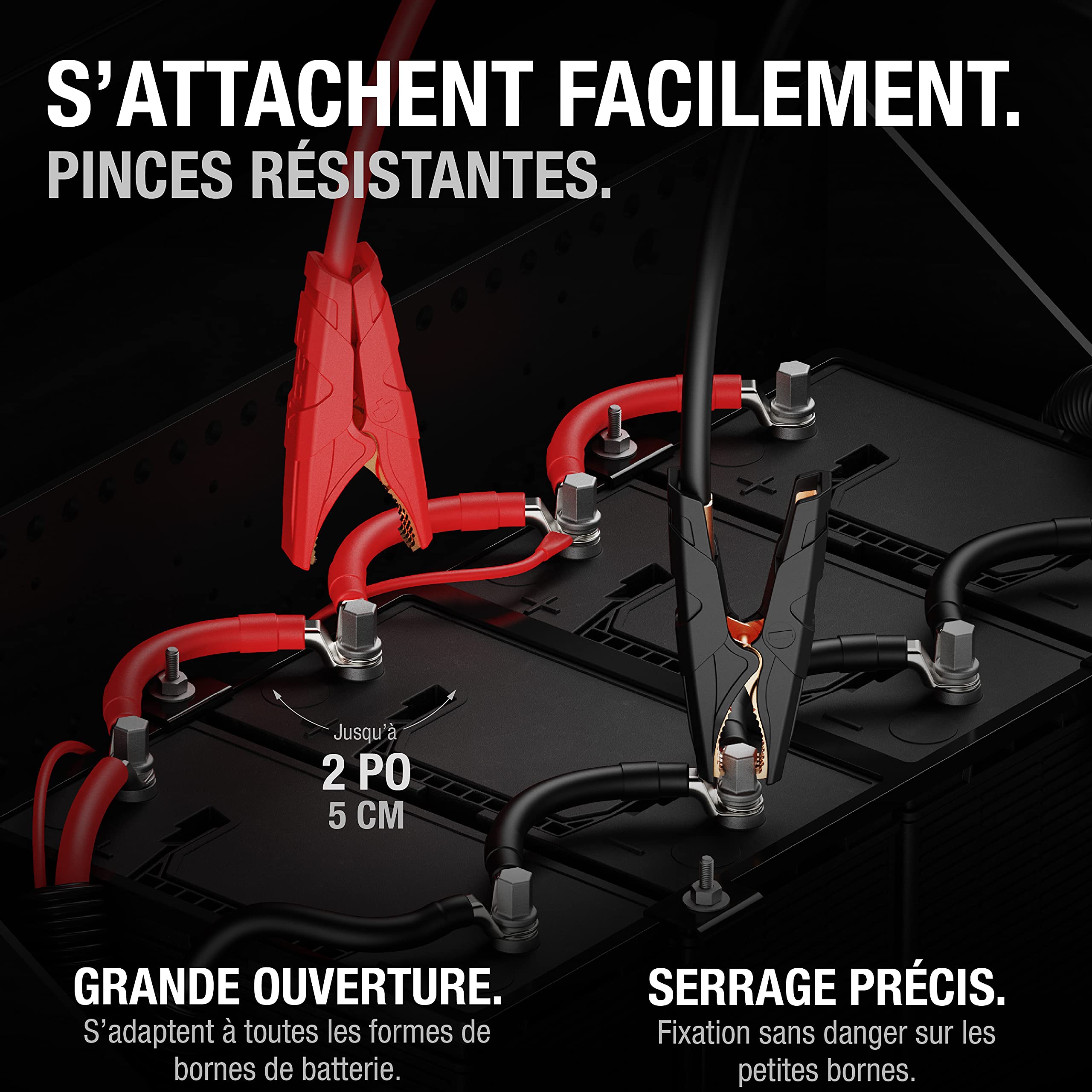 noco-gbc004-boost-pinces-de-serrage-de-batterie-de-rechange-24-pouces-600-mm-pou image 6