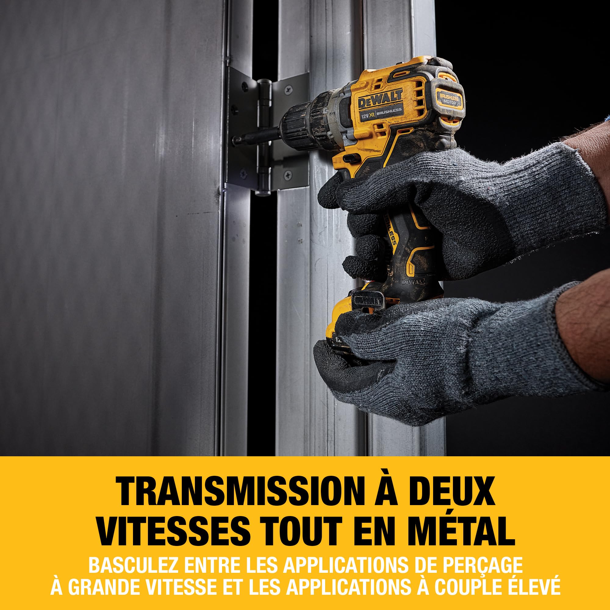 dewalt-dcd701d2-qw-perceuse-visseuse-brushless-xr-12v-avec-2-batteries-2ah-charg image 5