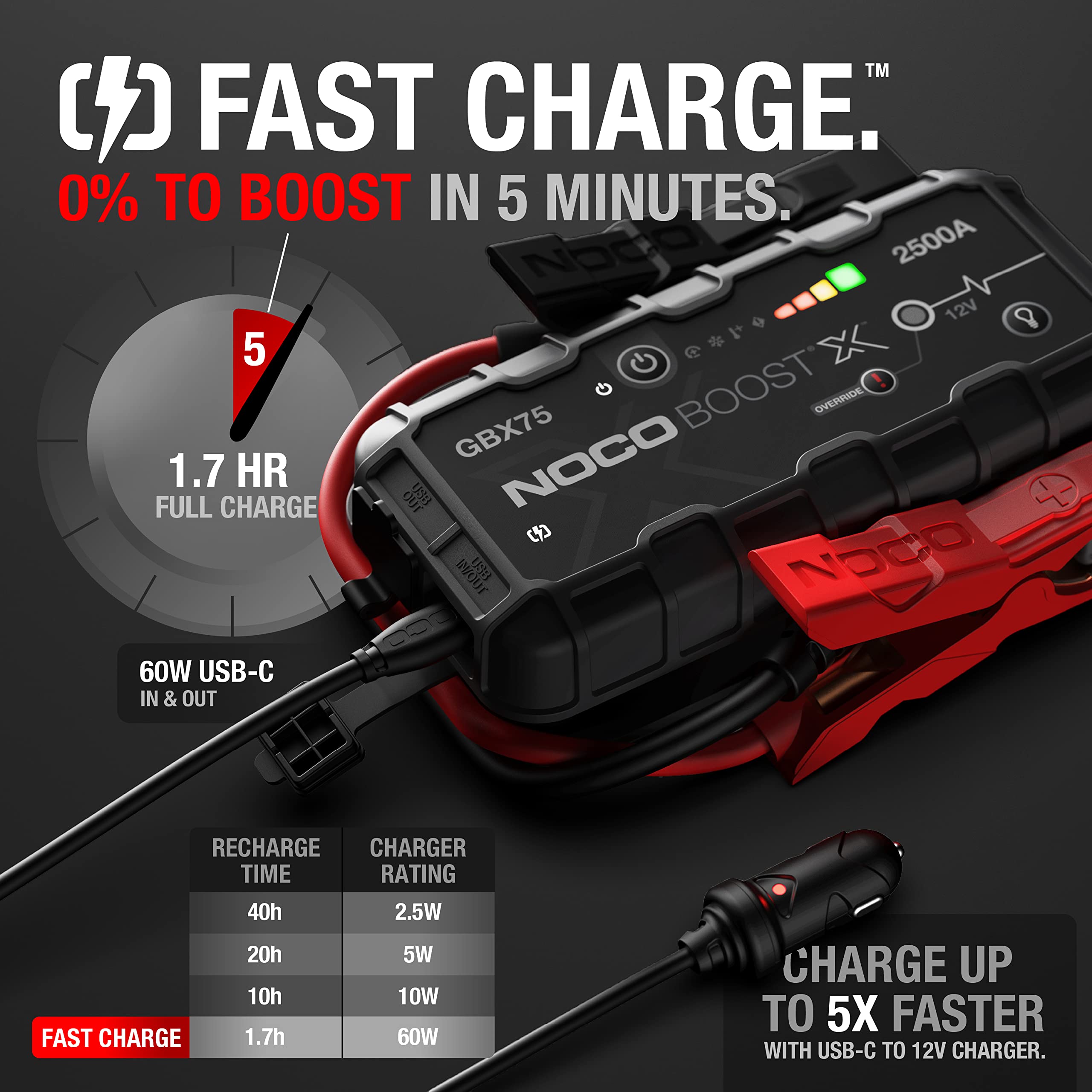 noco-boost-x-gbx75-booster-de-batterie-lithium-ultrasafe-2500a-12v-d-marreur-por image 3