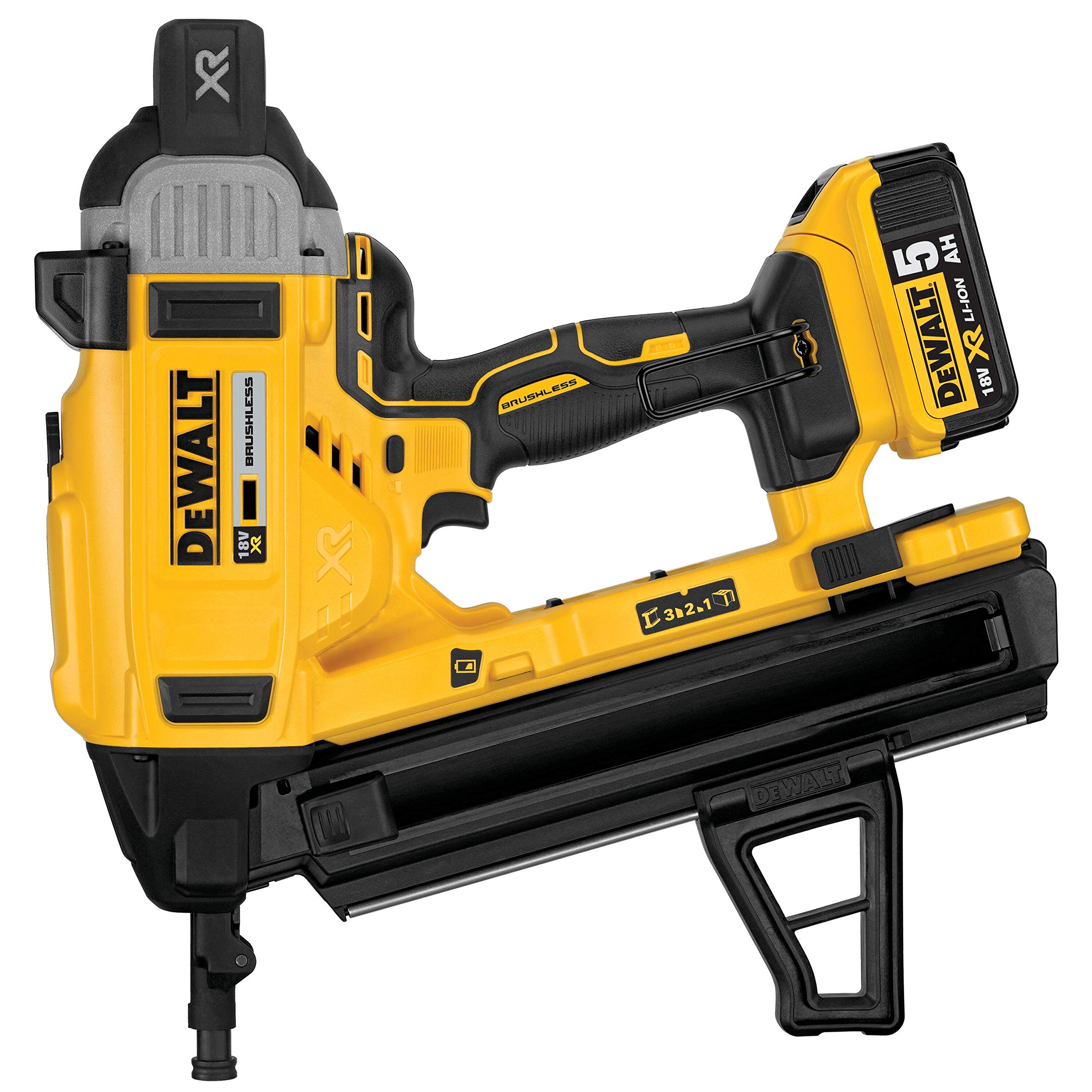 dewalt-dcn890p2-qw-xr-cloueur-b-ton-acier-sans-fil-18v-brushless-avec-2-batterie image 2