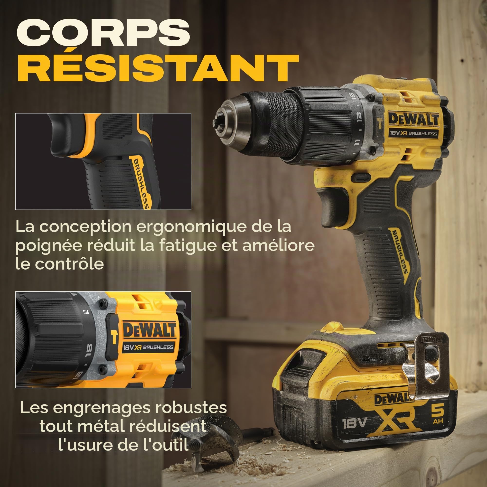dewalt-dcd799p2t-qw-perceuse-visseuse-percussion-compacte-18v-xr-brushless-74-nm image 8