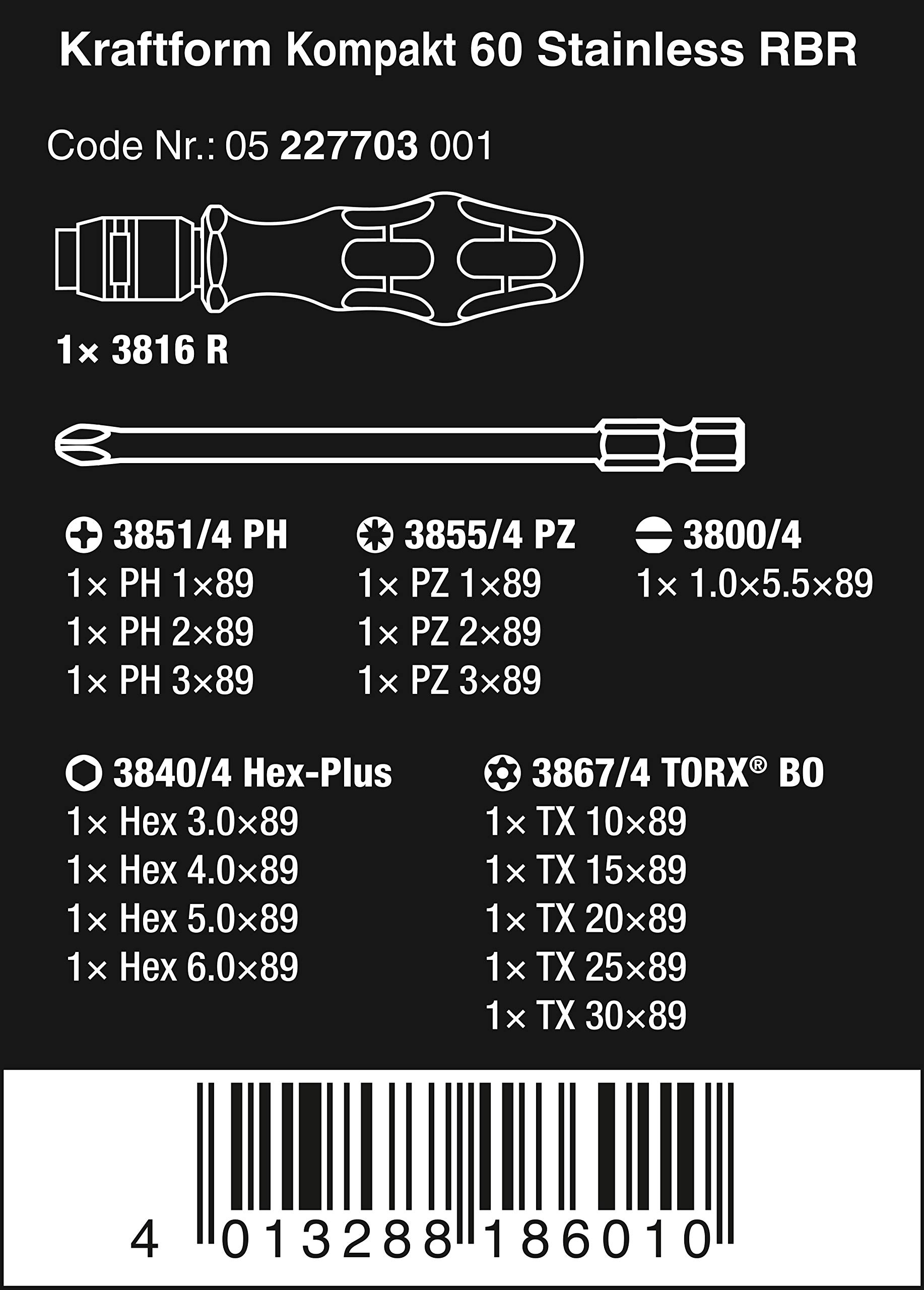 wera-kraftform-kompakt-60-red-bull-racing-05227703001-set-d-outils-compact-inox- image 2