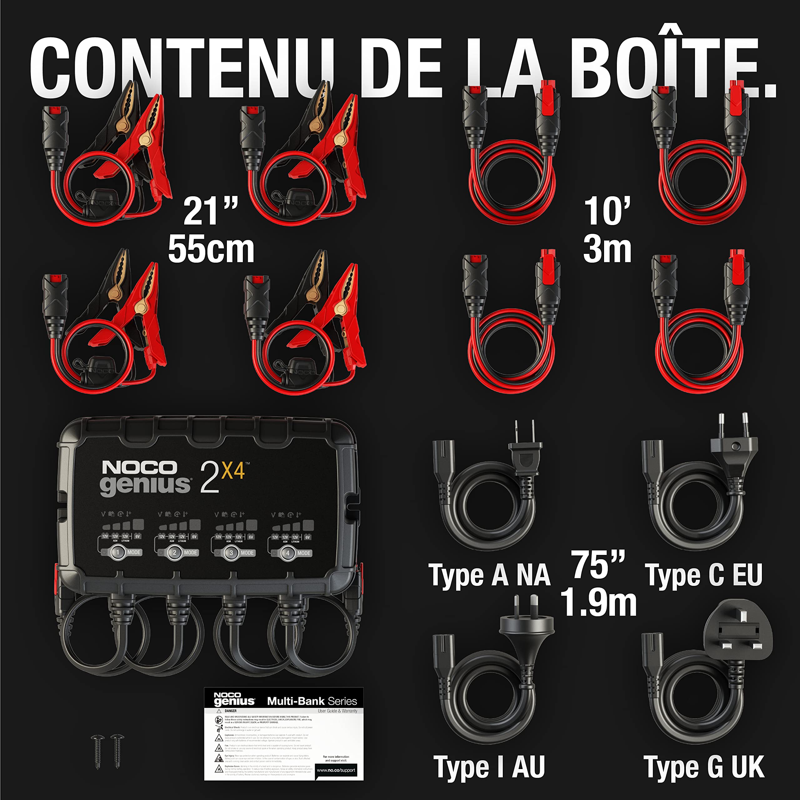 noco-genius2x4-chargeur-de-batterie-intelligent-4-bancs-8-a-6-v-12-v-maintien-au image 7