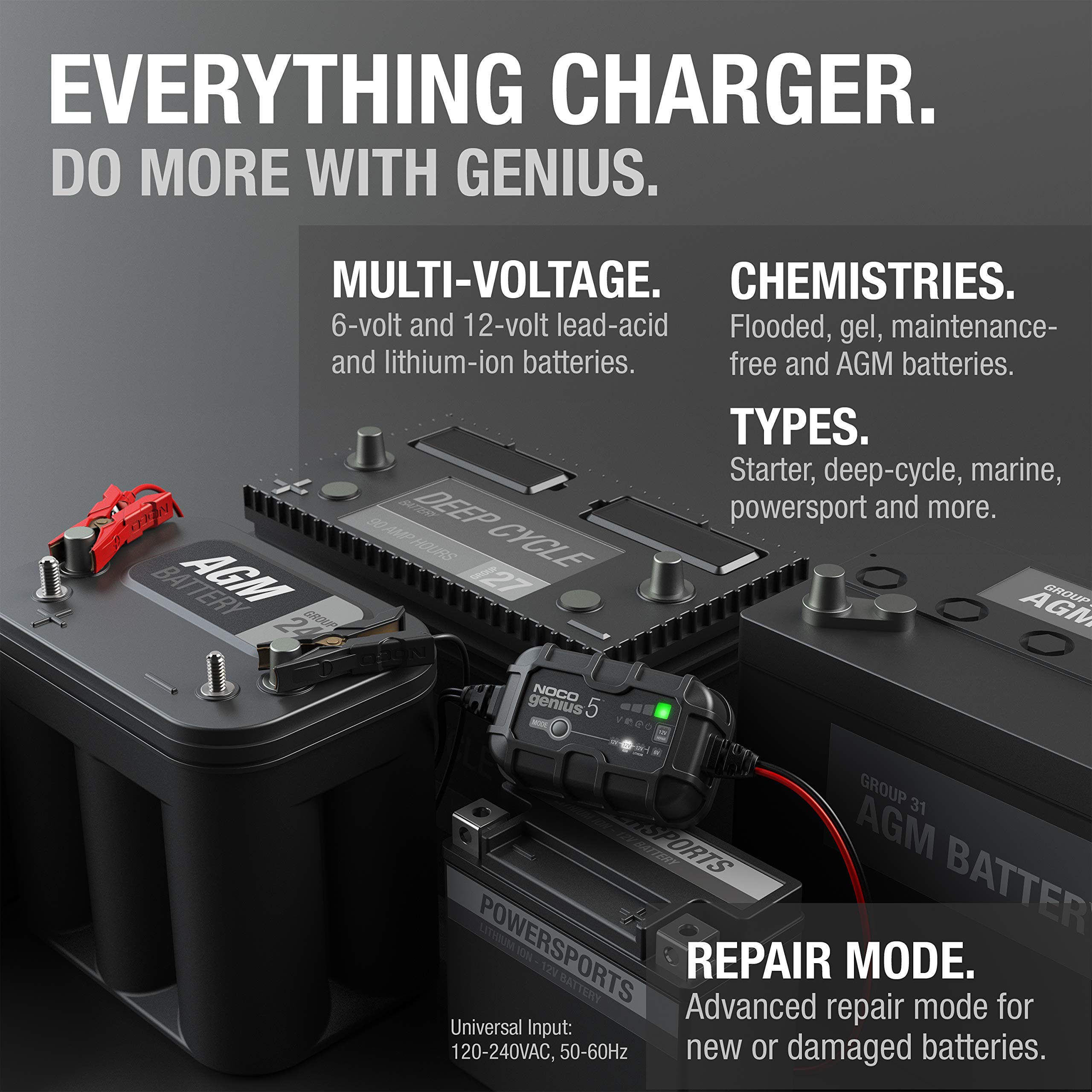 noco-genius5uk-chargeur-de-batterie-intelligent-5a-6v-12v-mainteneur-et-d-sulfat image 5
