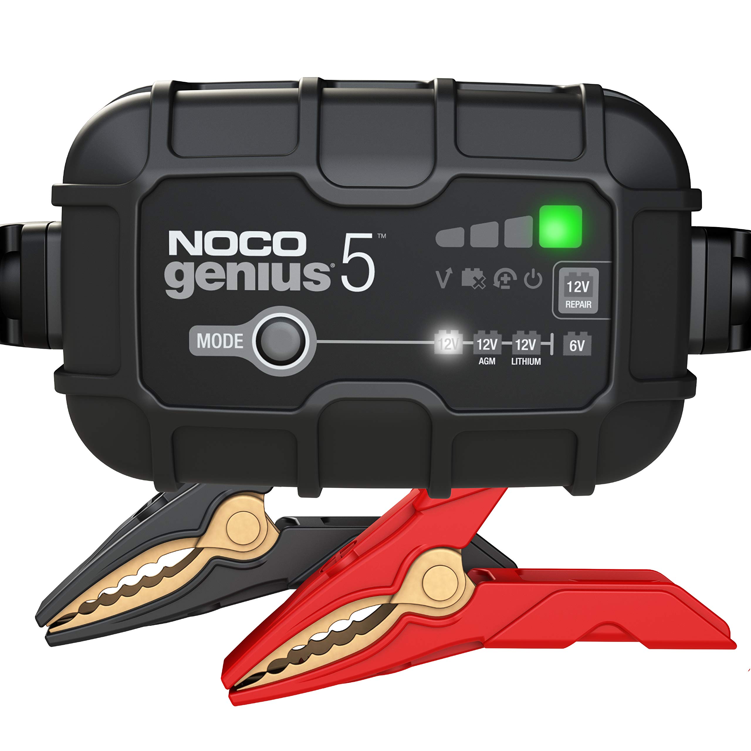 noco-genius5uk-chargeur-de-batterie-intelligent-5a-6v-12v-mainteneur-et-d-sulfat image 1
