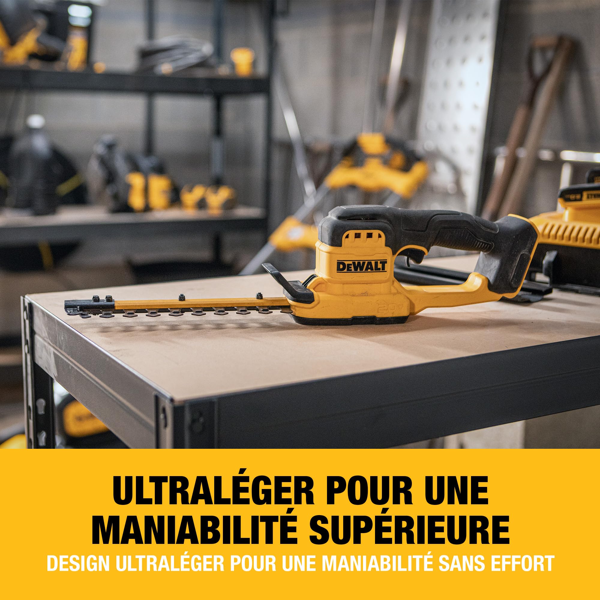 dewalt-dcmht520n-xj-taille-haie-compact-18v-xr-20-cm-avec-gaine-de-protection-de image 6