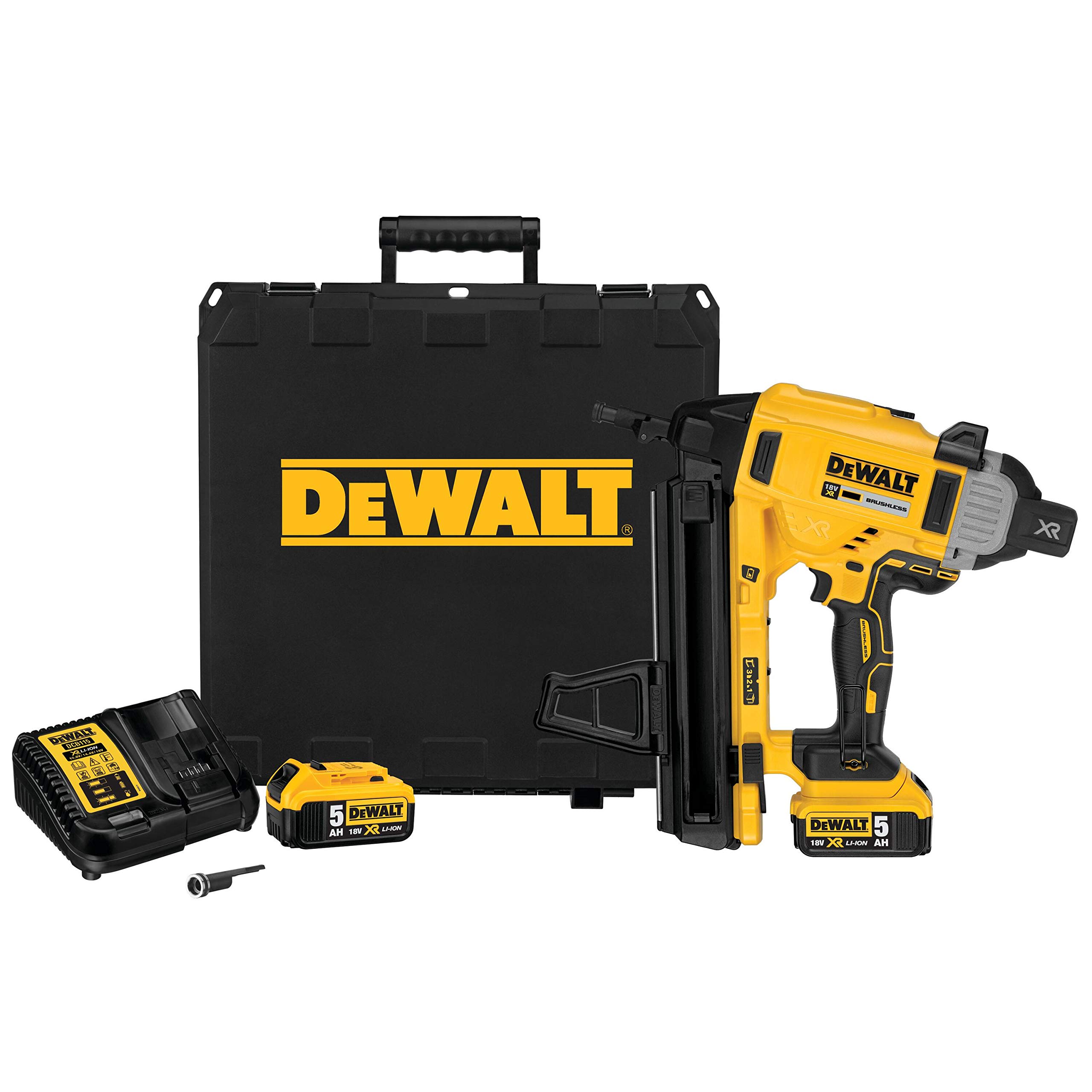 dewalt-dcn890p2-qw-xr-cloueur-b-ton-acier-sans-fil-18v-brushless-avec-2-batterie image 1