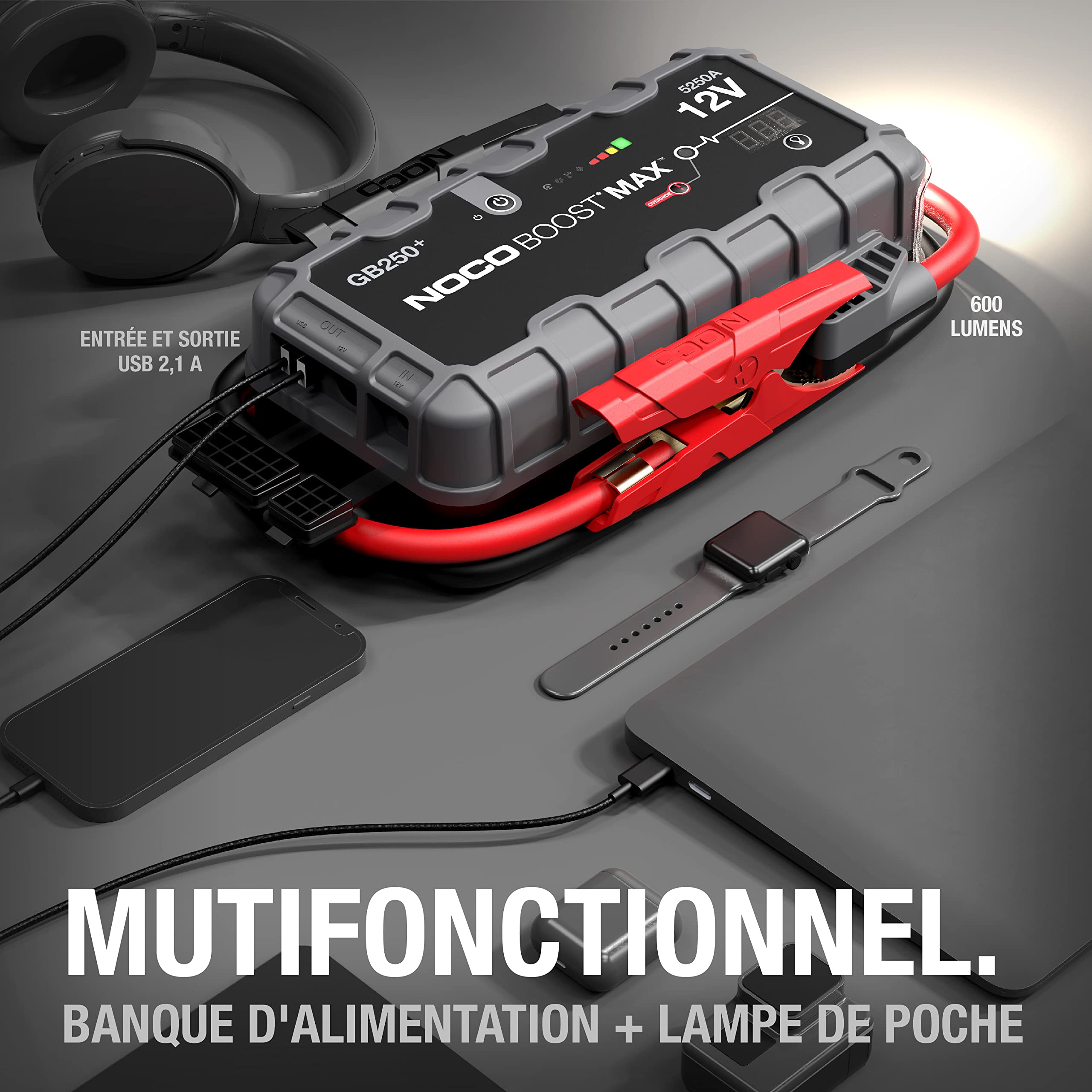 noco-boost-max-gb250-booster-de-batterie-lithium-ultrasafe-12v-5250a-avec-adapta image 5