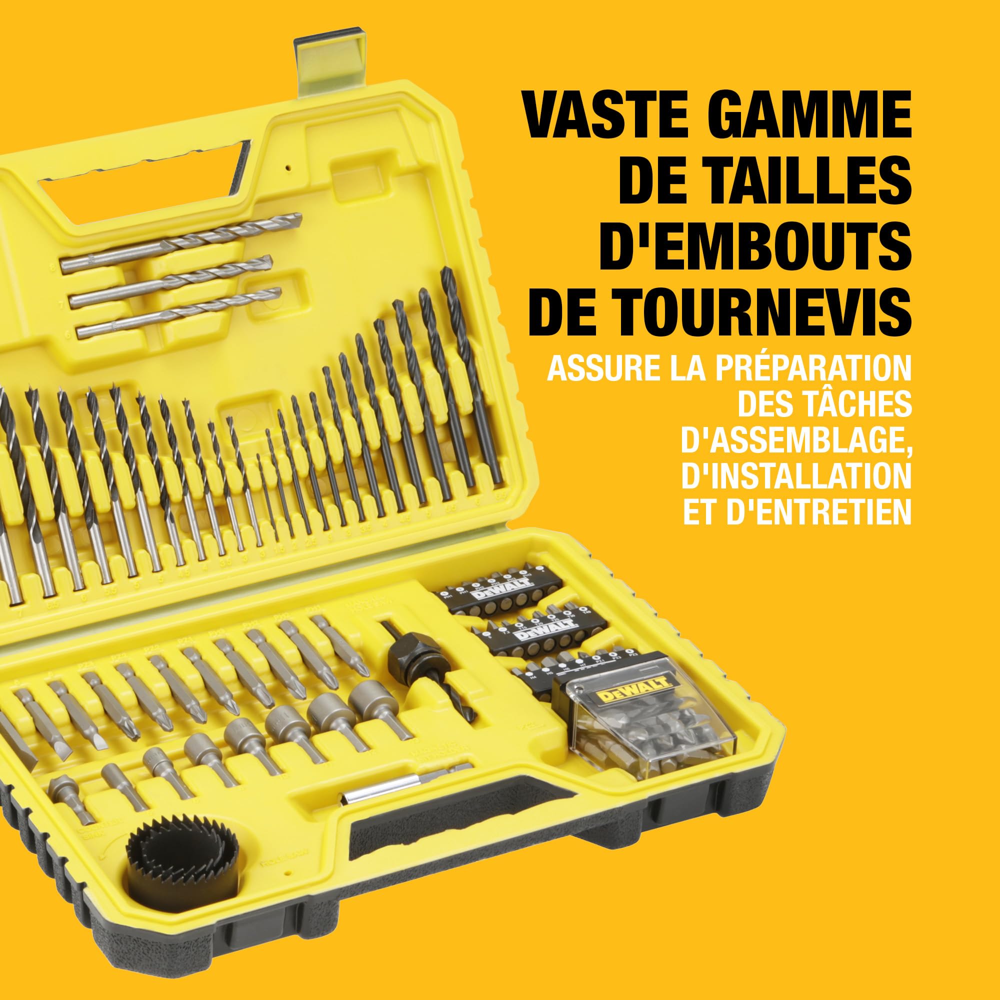 dewalt-dt71563-qz-coffret-100-pi-ces-per-age-et-vissage-forets-bois-m-tal-ma-onn image 8