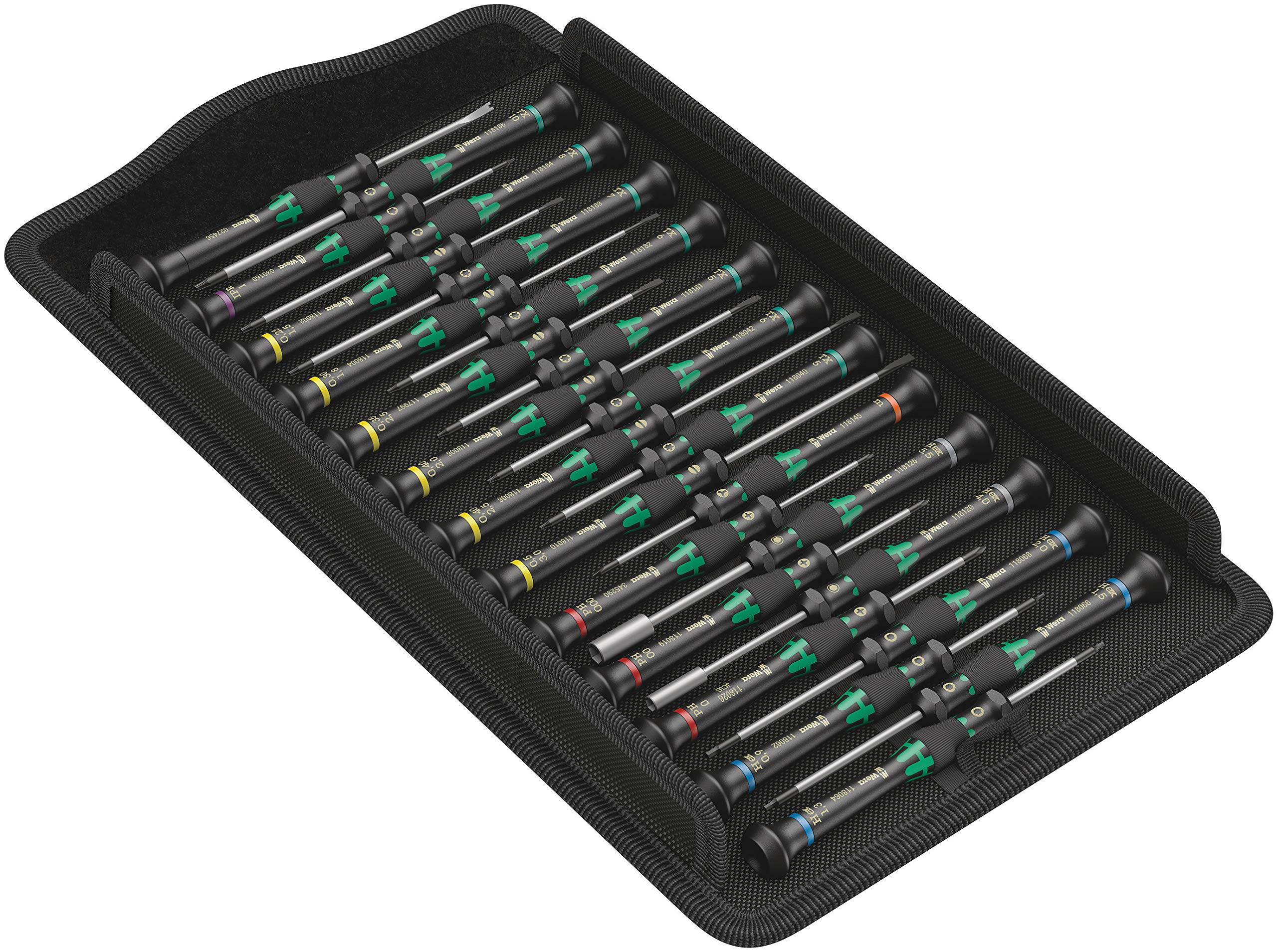 wera-kraftform-micro-big-pack-1-05134000001-jeu-de-25-tournevis-de-pr-cision-lec image 1