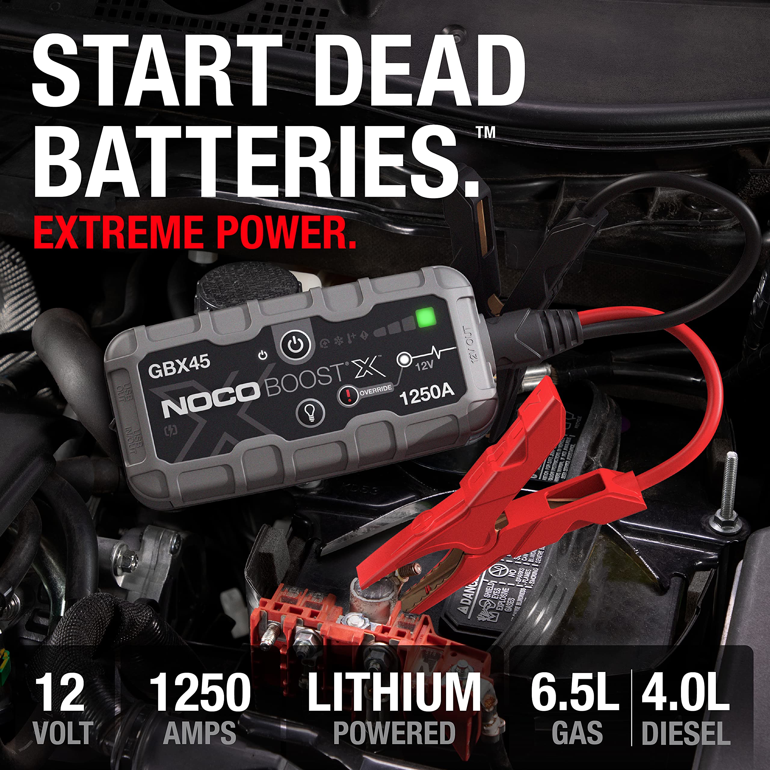 noco-boost-x-gbx45-booster-de-batterie-lithium-ultrasafe-1250-a-12-v-essence-6-5 image 2
