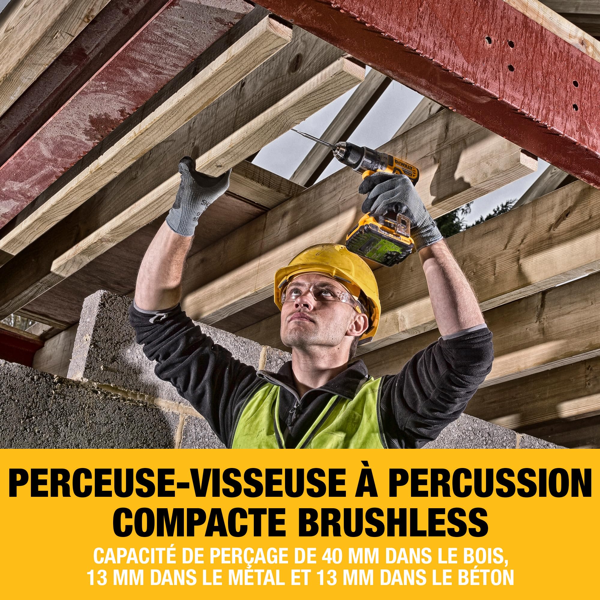 dewalt-dck551p3t-qw-pack-5-outils-xr-18-v-perceuse-visseuse-dcd791-visseuse-choc image 2