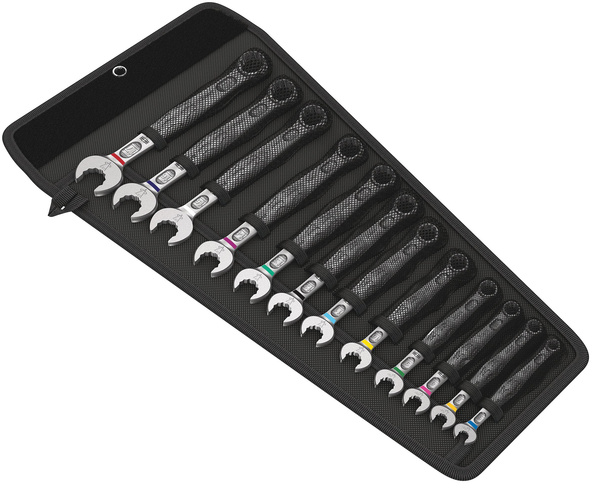 wera-bicycle-set-15-jeu-d-outils-v-lo-avec-d-monte-pneus-et-embout-4-en-1-compac image 1