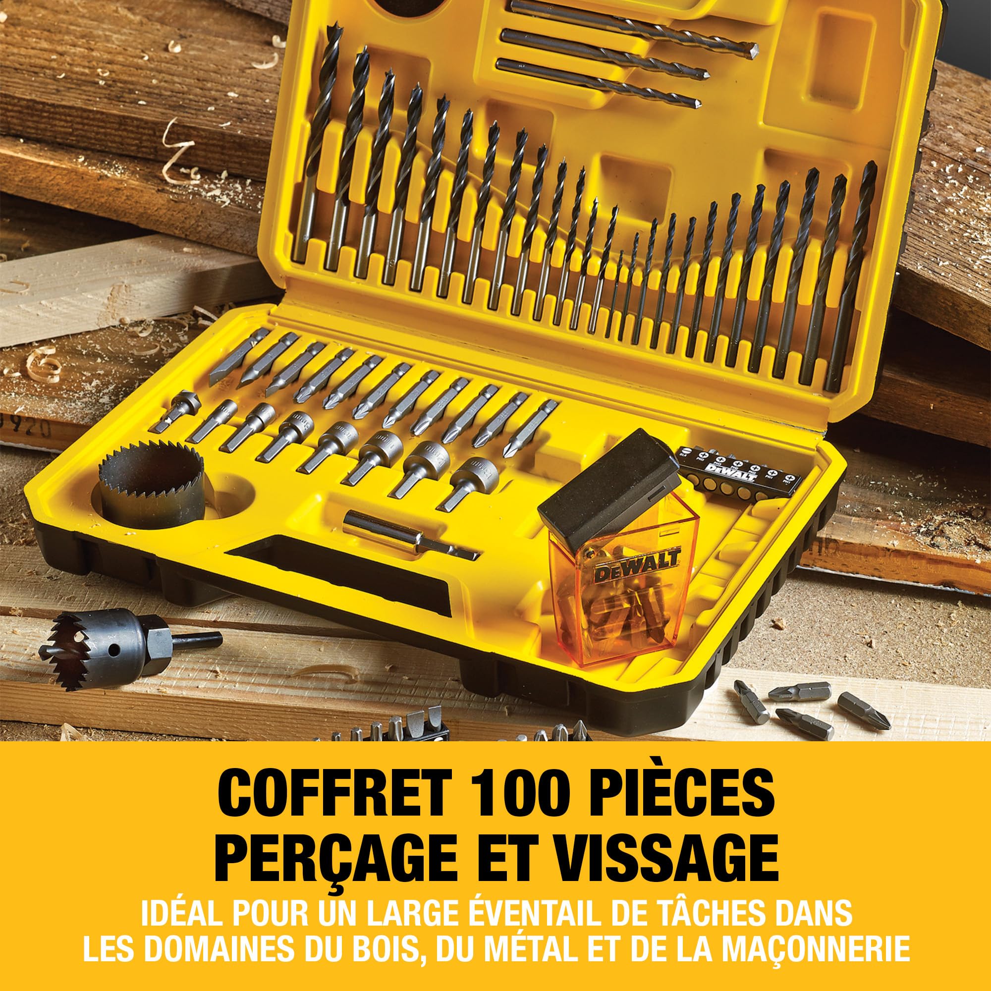 dewalt-dt71563-qz-coffret-100-pi-ces-per-age-et-vissage-forets-bois-m-tal-ma-onn image 2