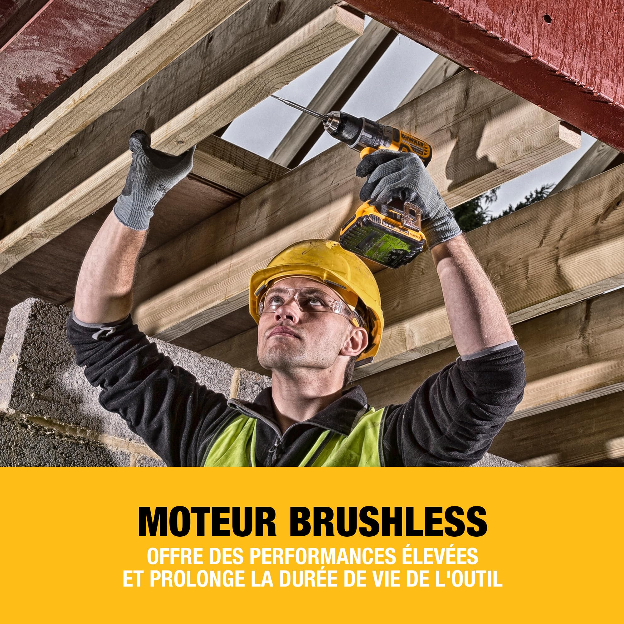 dewalt-dcd791nt-xj-perceuse-visseuse-compacte-sans-fil-xr-18v-brushless-avec-cof image 2